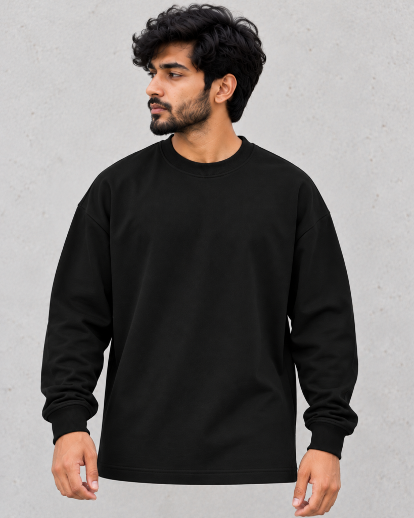 Full Sleeve Black T-Shirt - Karupp Wear