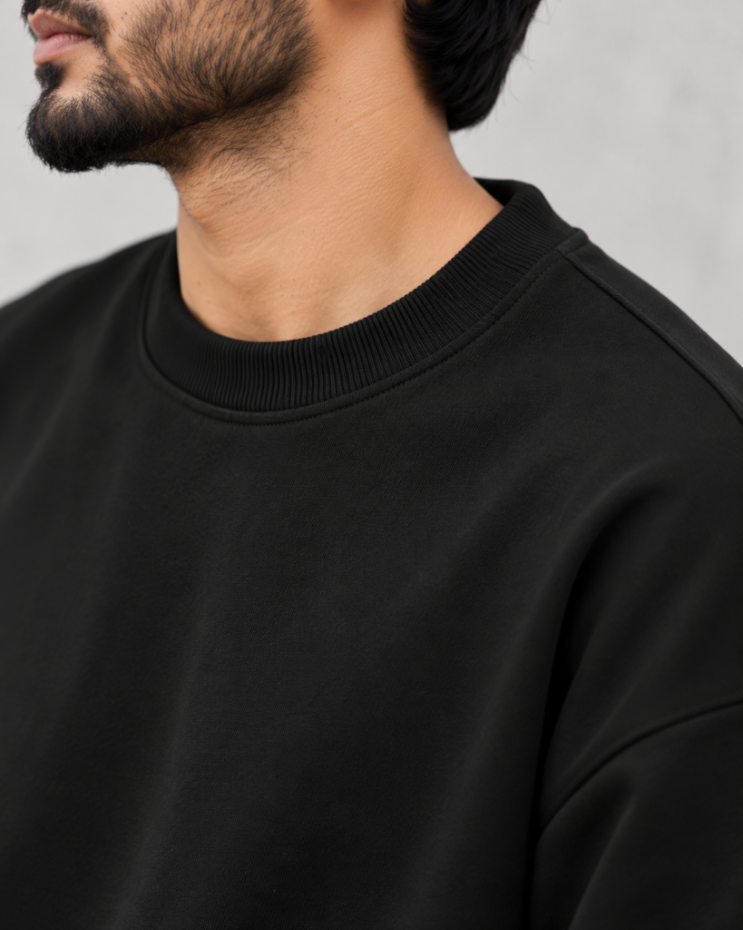 Full Sleeve Black T-Shirt - Karupp Wear