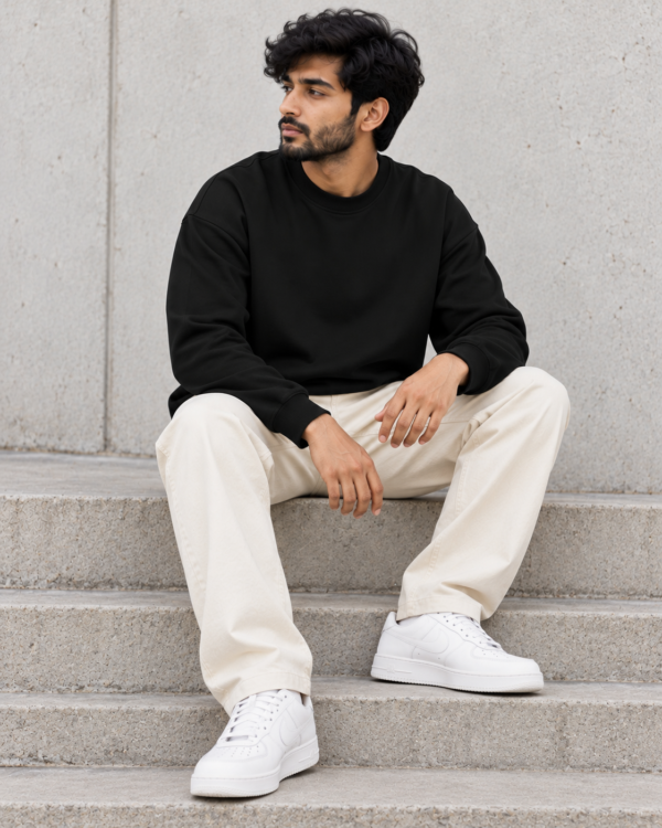 Full Sleeve Black T-Shirt - Karupp Wear