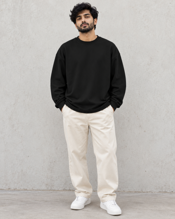 Full Sleeve Black T-Shirt - Karupp Wear